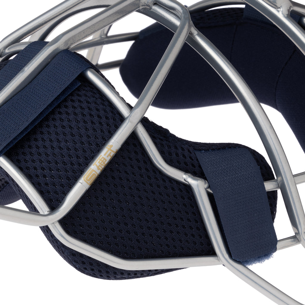 オールスター　硬式捕手用マスク：FM40ST　中空鋼　ネイビー ソフトボール】キャッチャーマスク：FM40ST 中空鋼 ネイビー