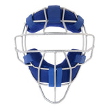 【ソフトボール】キャッチャーマスク:FM40ST 中空鋼 ブルー