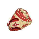 【ソフトボール】 女子キャッチャーミット ASJ222 Dオレンジ/キャメル