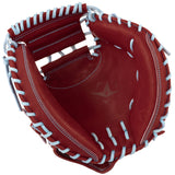 軟式用キャッチャーミット ASJR25 クローズバック 日本製 天然皮革