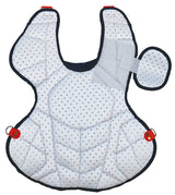 【軟式一般】捕手用プロテクター CPJ168 ネイビー/シルバー/レッド