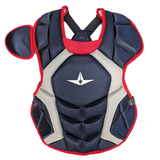 【軟式一般】捕手用プロテクター CPJ168 ネイビー/シルバー/レッド