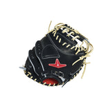 硬式キャッチャーミット ASJ202 クローズバック Bブラック