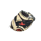 硬式キャッチャーミット ASJ202 クローズバック Bブラック/キャメル