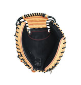 硬式キャッチャーミット ASJ202 クローズバック Bブラック/キャメル