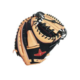 硬式キャッチャーミット ASJ202 クローズバック Bブラック/キャメル