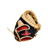 【ソフトボール】 女子キャッチャーミット ASJ223 キャメル/Bブラック