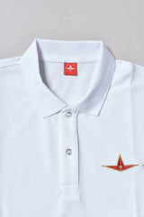 ベースボール 半袖ポロシャツ : ASJA02 ホワイト