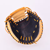 【ソフトボール】 キャッチャーミット ASJ221 ブラック/キャメル