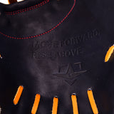 【ソフトボール】 キャッチャーミット ASJ221 ブラック/キャメル