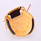 【ソフトボール】 キャッチャーミット ASJ221 キャメル/ブラック