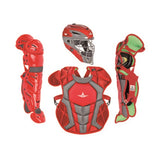 【少年硬式用】 キャッチャー防具セット CS912J レッド