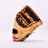 硬式ファーストミット ASJ301 和牛ブラックN/和牛キャメル