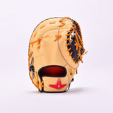 硬式ファーストミット ASJ301 和牛ブラックN/和牛キャメル