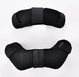 【高校対応】捕手用マスク:FM40SH 中空鋼 ブラック/ブラック