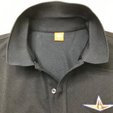 ベースボール 半袖ポロシャツ : ASJA02 ネイビー