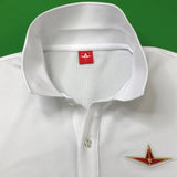 ベースボール 半袖ポロシャツ : ASJA02 ホワイト