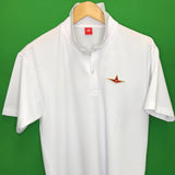 ベースボール 半袖ポロシャツ : ASJA02 ホワイト