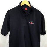 ベースボール 半袖ポロシャツ : ASJA02 ネイビー