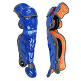 【女子ソフトボール】 キャッチャー用 レガース LGWAFX ブルー