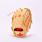 硬式外野用グラブ ASJ801 キャメル