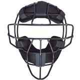 【高校対応】審判用マスク:UM40SH 中空鋼 ブラック/ブラック