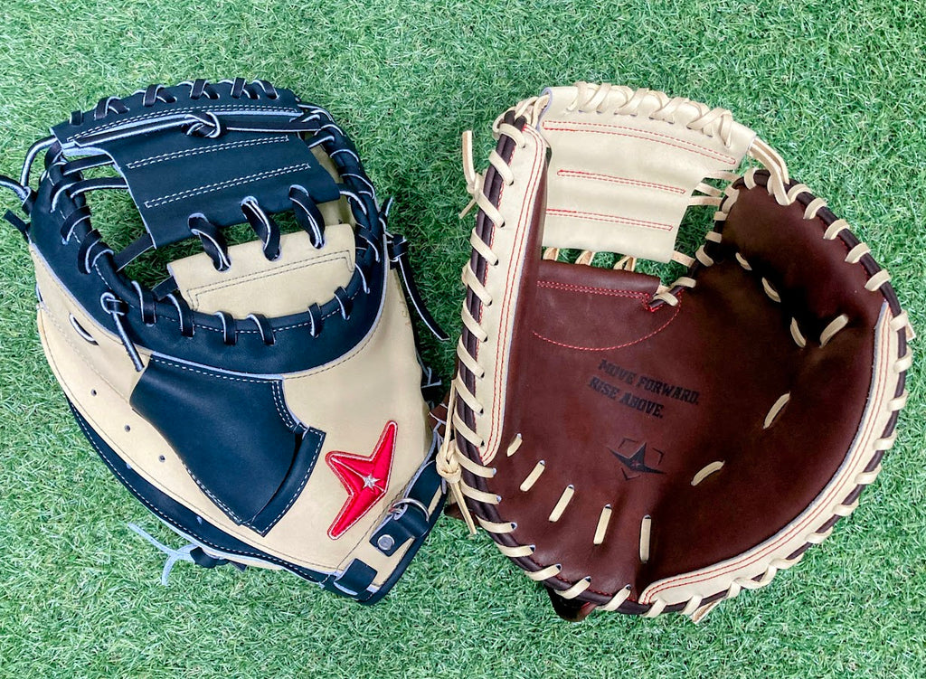 KANME キャッチャーミット クリーム色 収納袋付き 野球 ザナックス スワロー限定 限定 軟式 キャッチャーミット