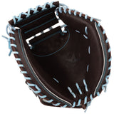 軟式用キャッチャーミット　ASJ-R24 オープンバック　日本製　天然皮革