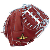 軟式用キャッチャーミット　ASJR25　クローズバック　日本製　天然皮革