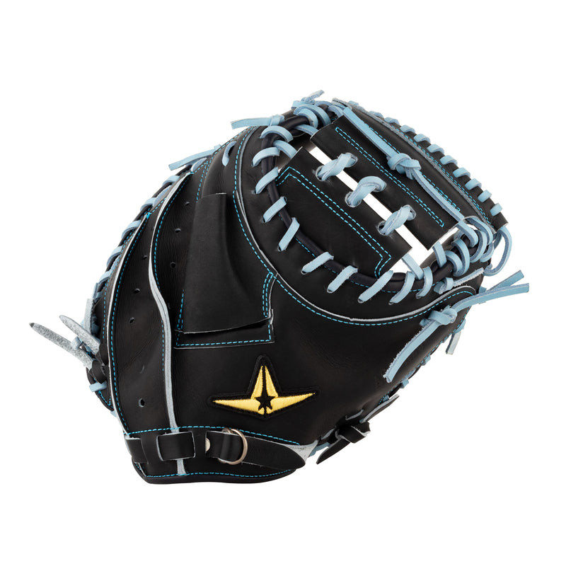 ボーラー　2点セット　新品未使用 軟式用キャッチャーミット ASJR25 クローズバック 日本製 天然皮革