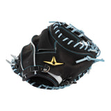 軟式用キャッチャーミット　ASJR25　クローズバック　日本製　天然皮革