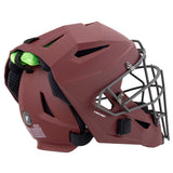 【日本初：SG対応】ヘルメット型マスク　硬式軟式兼用　MVP5MLｰHR　SG対応品