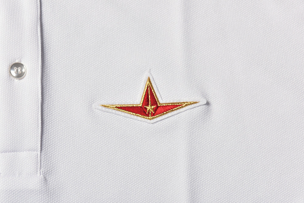 オールジャパンべースボールポロシャツ ベースボールシャツ | レッドxホワイト | メンズ Tシャツ